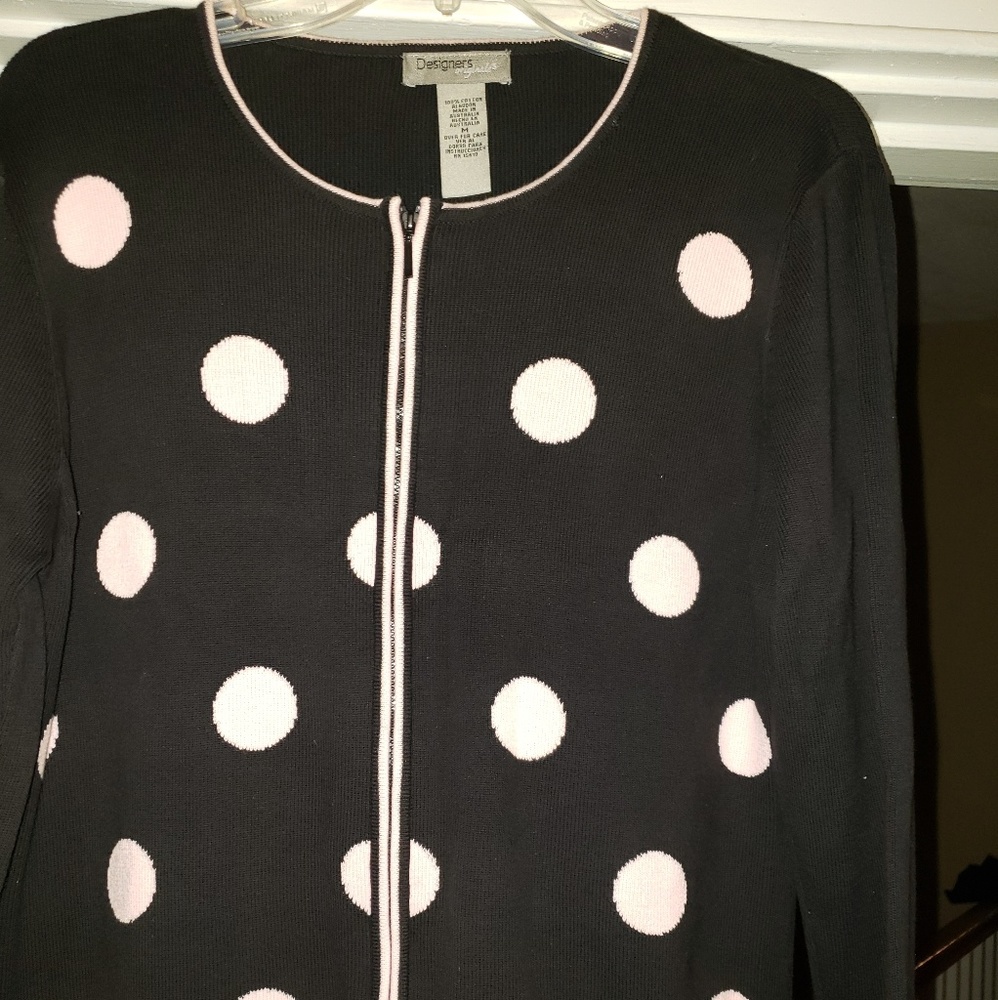 Ladies zip up sweater sz med - Picture 6 of 8